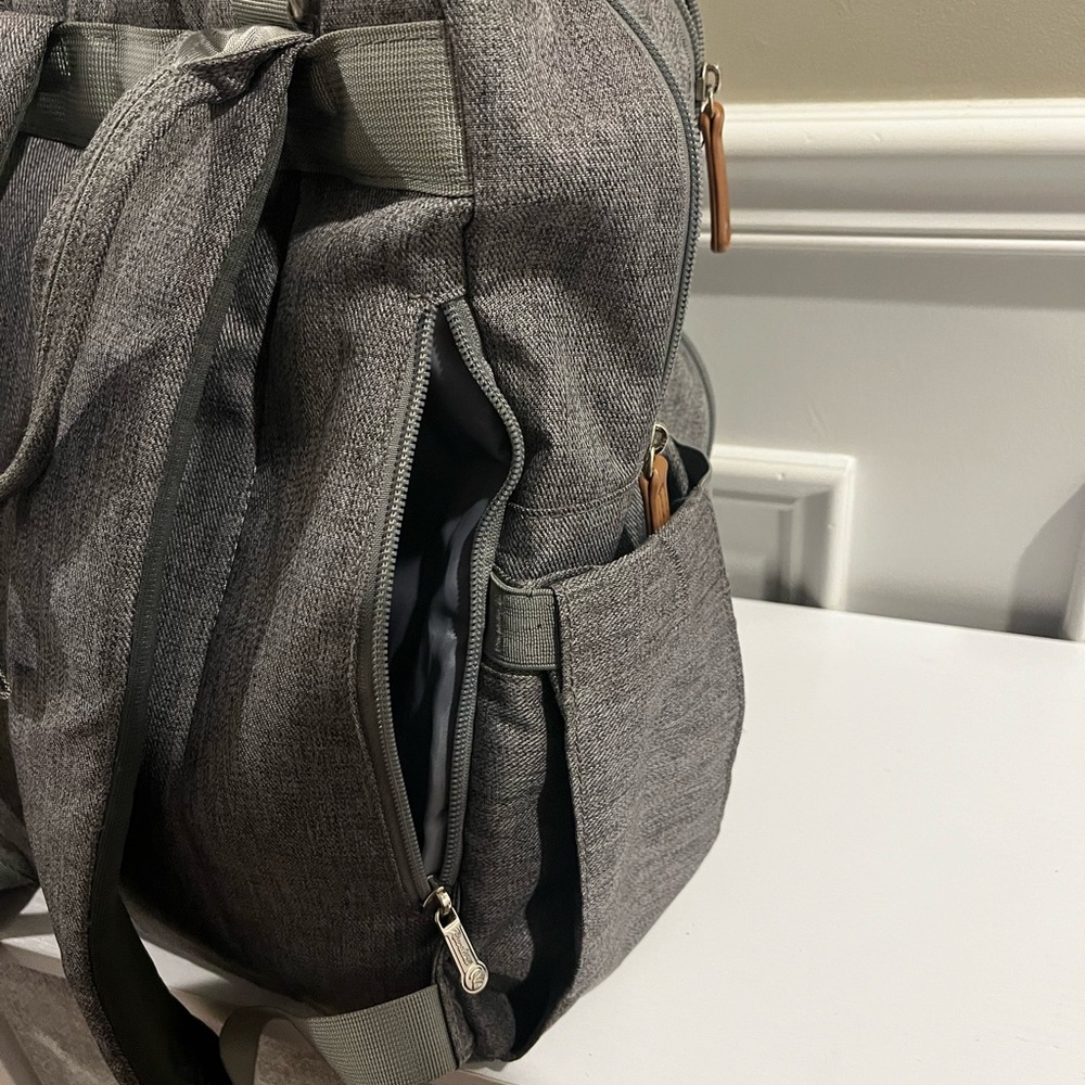 Gray Diaper Backpack - image 3